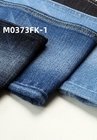 10.5 Oz Baja Biru Hitam/Polyester/Spandex Stretch Denim Fabric Untuk Jeans