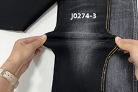 10 Oz Warp Slub High Stretch Black Backside Woven Denim Fabric Untuk Jeans