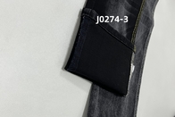 Grosir 10 Oz Warp Slub High Stretch Black Backside Woven Denim Fabric Untuk Jeans
