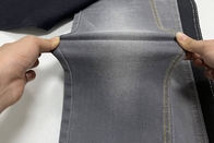 Grosir dan kualitas tinggi 9,4 oz abu-abu gelap stretch jeans kain denim