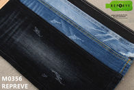 11 Oz Recycled Repreve Slub Bahan Jeans Elastis Untuk Kain Katun Jeans Pria