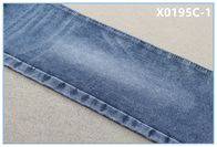12.3oz 61 Ctn 39 Poly Grey Backside Cotton Polyester Denim Fabrics Untuk Jeans Hot Pants