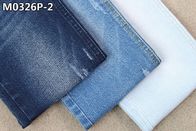 10oz Elastis Cotton Denim Fabric Sanforizing Untuk Gaun Jean Wanita