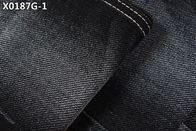 Tangan Kiri Twill Denim Jeans Tekstur Kain Gulungan Kain Untuk Pakaian Wanita