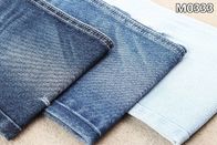 11.3OZ Daur Ulang Kain Katun Poliester Spandex Denim Untuk Jeans Sanforizing