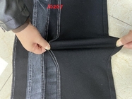 10.2 OZ Kain Denim Hitam Peregangan Tinggi Untuk Celana Jeans Wanita Wanita