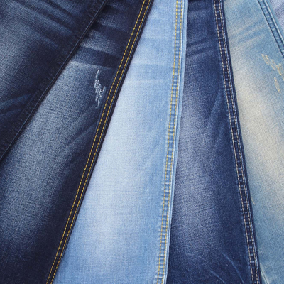 9.7OZ Wanita jeans denim fabric dengan slubby denim fabric and stretch