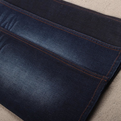 Mesir Cotton Spandex Slub Indigo Embossing Denim Jeans Fabric Factory