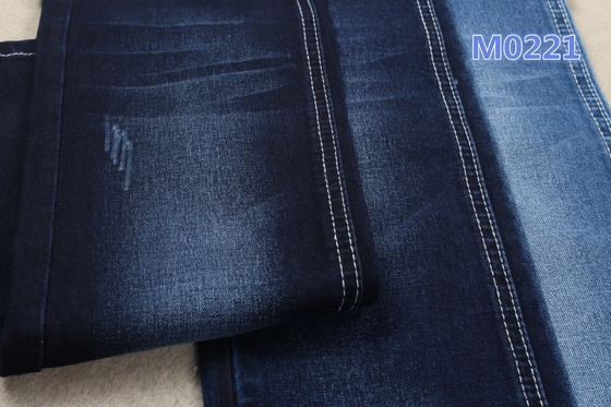 62/63" Bahan Kain Jeans Denim Merenggang 11oz Ramah Lingkungan