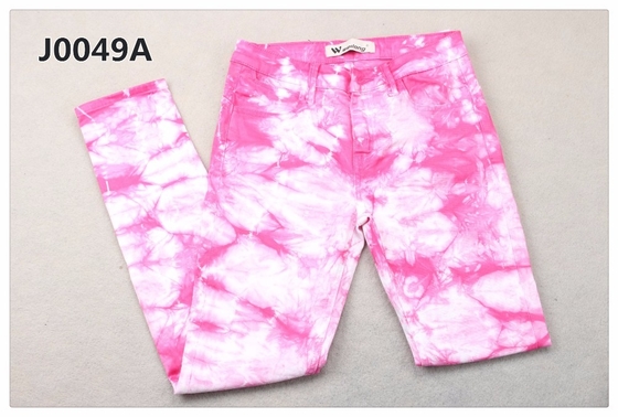 98% Cotton 2% Spandex 9.5 Oz White Denim Jeans Fabric