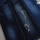 10.5 Once Crosshatch Slub Dualfx Stretch Denim Fabric Untuk Jeans Lebar 150cm