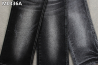 Warna Hitam Sanforizing 10OZ Stretch Denim Fabric Untuk Jeans