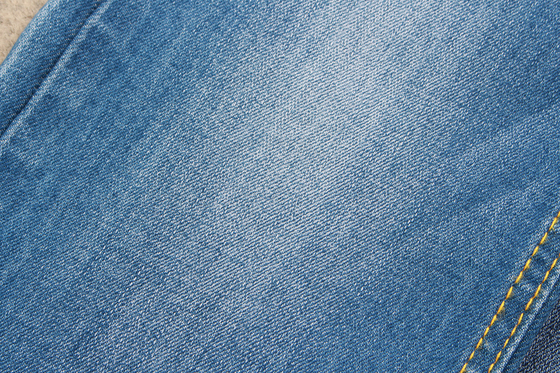 Kain Denim Peregangan 10,2 Oz Dengan Kustom Bahan Baku UF Slub 58/59 "