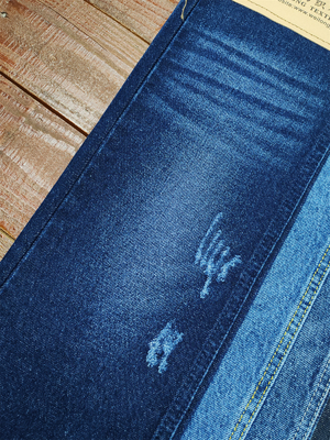 89%C 11%P 12.8OZ Pria Jeans Tanpa Stretch Kain Biru Hitam