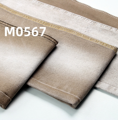 Kain Denim Berwarna-warni Berat Ringan Stretch Dalam Khaki