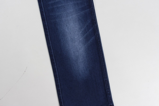 Grosir 10 oz tenunan tenun denim biru gelap untuk celana jeans
