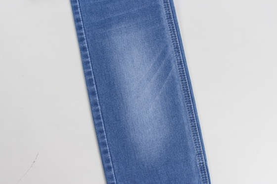 Grosir 10 oz tenunan tenun denim biru gelap untuk celana jeans