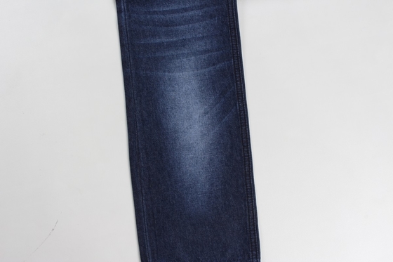 Grosir 100% kapas 7,3 oz kain denim biru gelap kaku untuk jins