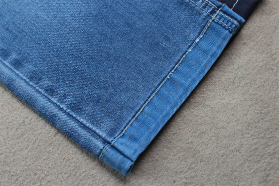 9-10 oz Tencel kain denim untuk jeans wanita tinggi peregangan untuk jeans merek berkualitas tinggi dari pabrik Guangdong Cina