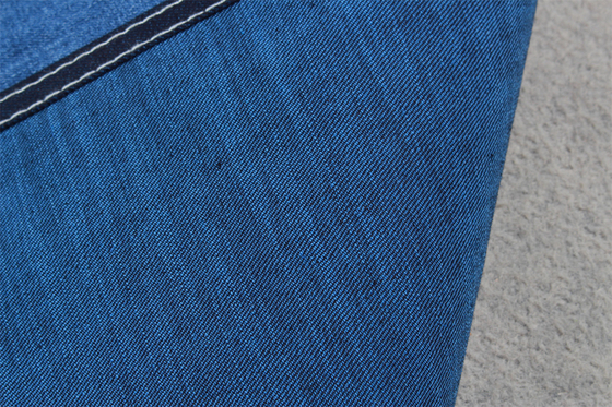 9-10 oz Tencel kain denim untuk jeans wanita tinggi peregangan untuk jeans merek berkualitas tinggi dari pabrik Guangdong Cina
