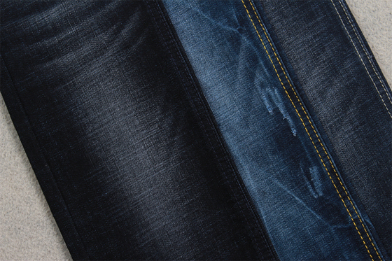 11oz Kain denim biru Backside dengan slob crossshatch untuk pria jeans, merek kualitas warna biru hitam