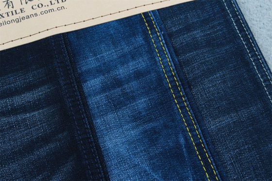 11oz Kain denim biru Backside dengan slob crossshatch untuk pria jeans, merek kualitas warna biru hitam