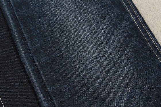11oz Kain denim biru Backside dengan slob crossshatch untuk pria jeans, merek kualitas warna biru hitam