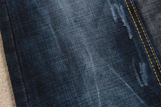 11oz Kain denim biru Backside dengan slob crossshatch untuk pria jeans, merek kualitas warna biru hitam