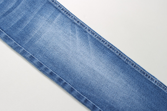 8.7 Oz Low Stretch Kain Denim Untuk Pria Celana Pendek Dengan Warp Slub