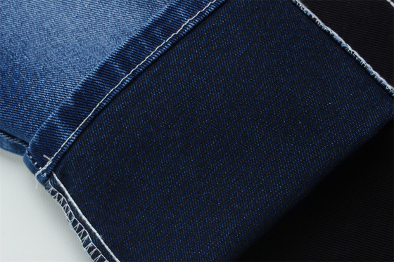 12 Oz Harga tajam Low Stretch Kain Denim Untuk Pria Bekerja Pakai Jeans Hitam Backside Harga kompetitif dari Weilong Tekstil