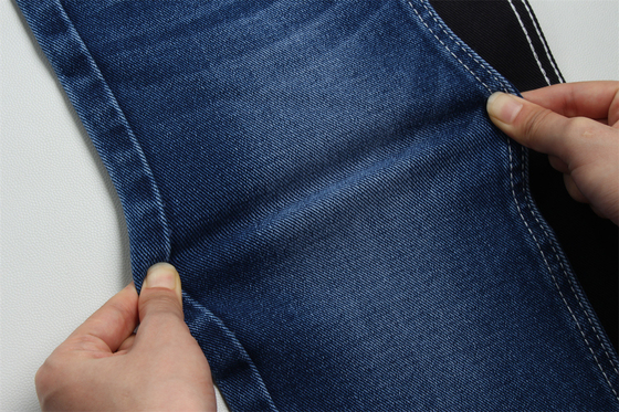 12 Oz Harga tajam Low Stretch Kain Denim Untuk Pria Bekerja Pakai Jeans Hitam Backside Harga kompetitif dari Weilong Tekstil