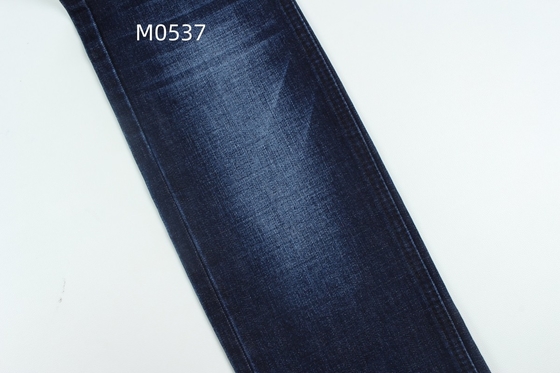 Kualitas tinggi 11,5 Oz Crosshatch Slub Stretch Kain Denim Untuk Jeans