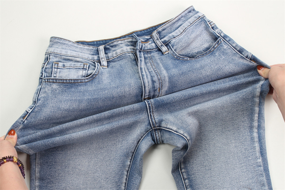 180cm Lebar 10 Oz Harga Murah Barang Siap Pabrik Kain Denim Untuk Jeans Wanita