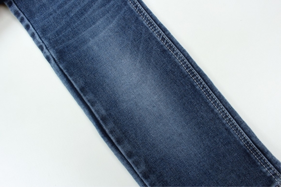 11.5 Oz Biru Dan Biru Bagian Belakang Lapisan Ganda Jeans Kain