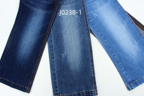 Grosir 9Oz Warp Slub High Stretch Woven Denim Fabric Untuk Jeans