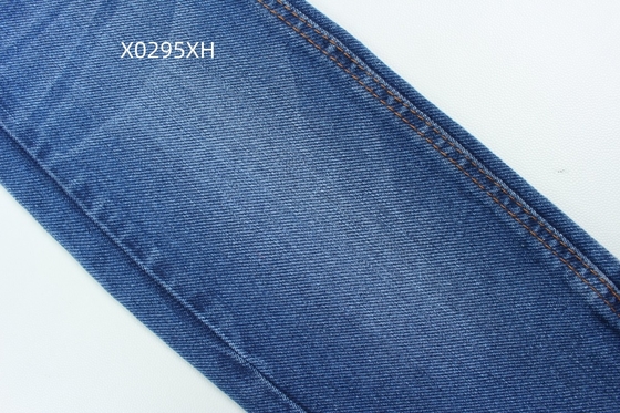 9.3 Oz Tangan Kiri Twill Stretch Tenun Kain Denim Untuk Jeans