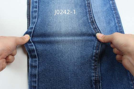 Grosir 11,5 Oz kapas spandeks kain tenun denim untuk jins