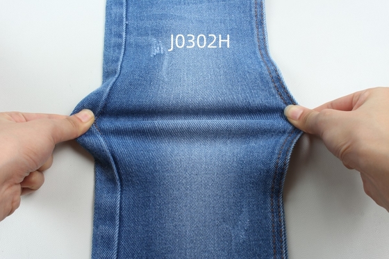 2024 Hot Sell 11 Oz Dark Blue Stretch Kain Tenun Denim Untuk Jeans