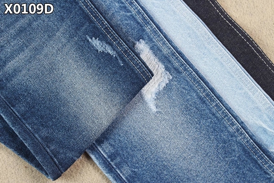 Vintage Heavy Cotton Denim Fabric 14.5oz Woven Tight 6 X 6 TWILL Cool Cotton Stretchable Bernafas