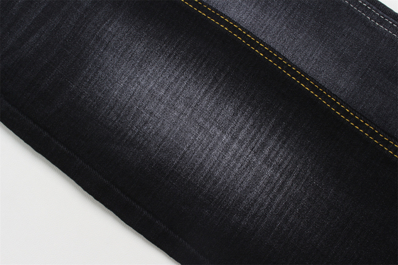 11.5 Oz Cross Slub Black Backside Denim Fabric Untuk Pria Jeans India Market Style China Pabrik Di Guangdong