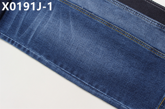 11 Oz Cross Slub Kain Denim Biru Hitam Untuk Pria Jeans High Stretch Gaya Pasar India Kain Jual Panas