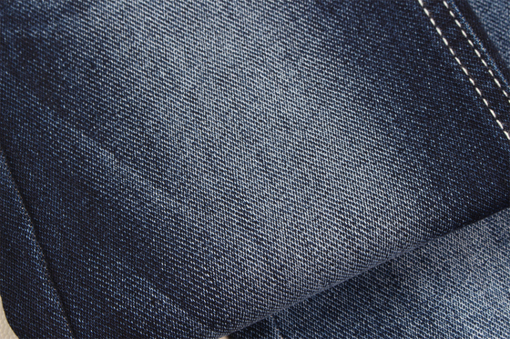 11 Oz AB benang palsu merajut Kain Denim Biru Untuk Pria Jeans Stretch India Pasar Gaya China Pabrik