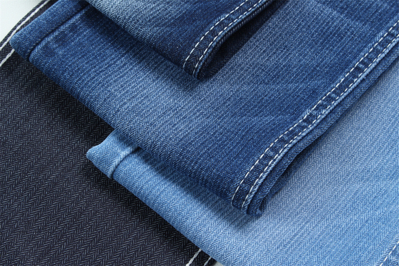 Kain Denim Herringbone Baru M0562D Low Stretch Kain Denim Untuk Jeans Mode
