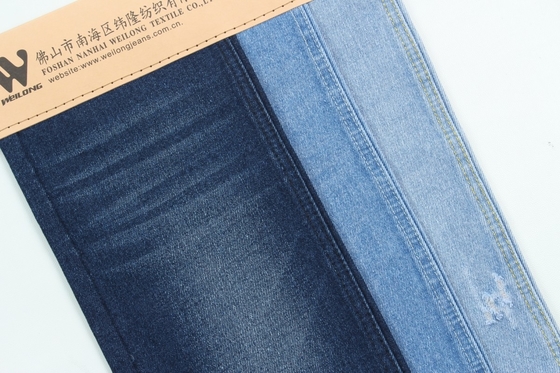 9000 Yards 13 Oz TC Kain Denim Dalam Biru Gelap