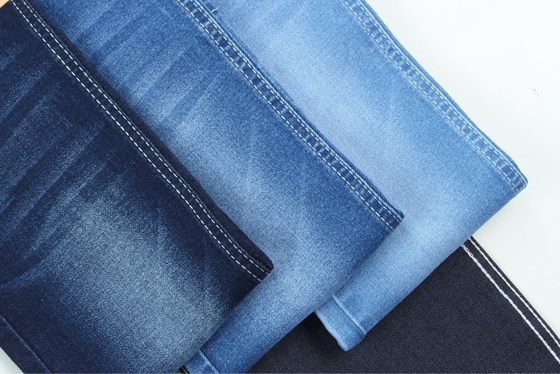 5000 meter 9 Oz Warp Slub Denim Jeans Kain Biru Hitam