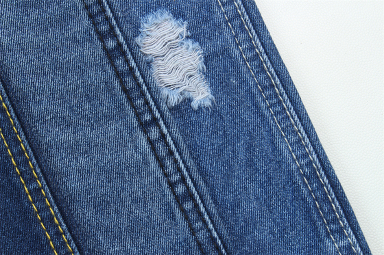 Tren Mode Baru Daur Ulang Kain Denim 100% Katun 10,5 Oz Ramah Lingkungan