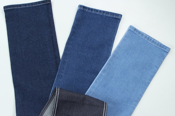 10.6 Oz khusus tenun kain denim dengan peregangan untuk jeans pakaian