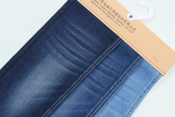 10.6 Oz khusus tenun kain denim dengan peregangan untuk jeans pakaian