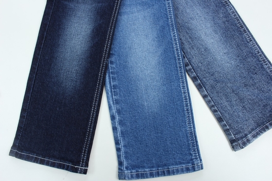 Baju Spandex 11 Oz Warp Biru Hitam Slub Woven Jeans Jeans Kain