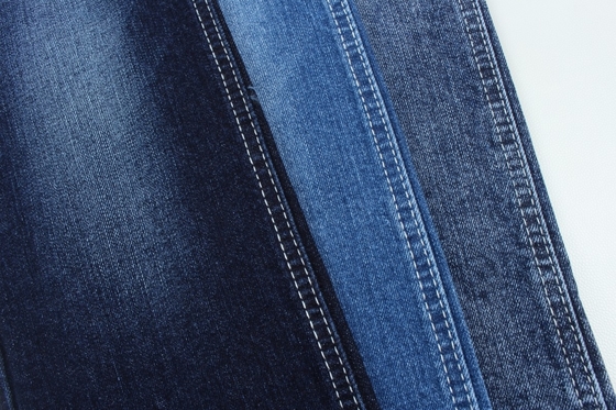 Baju Spandex 11 Oz Warp Biru Hitam Slub Woven Jeans Jeans Kain